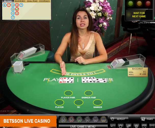 Punto Banco spelen